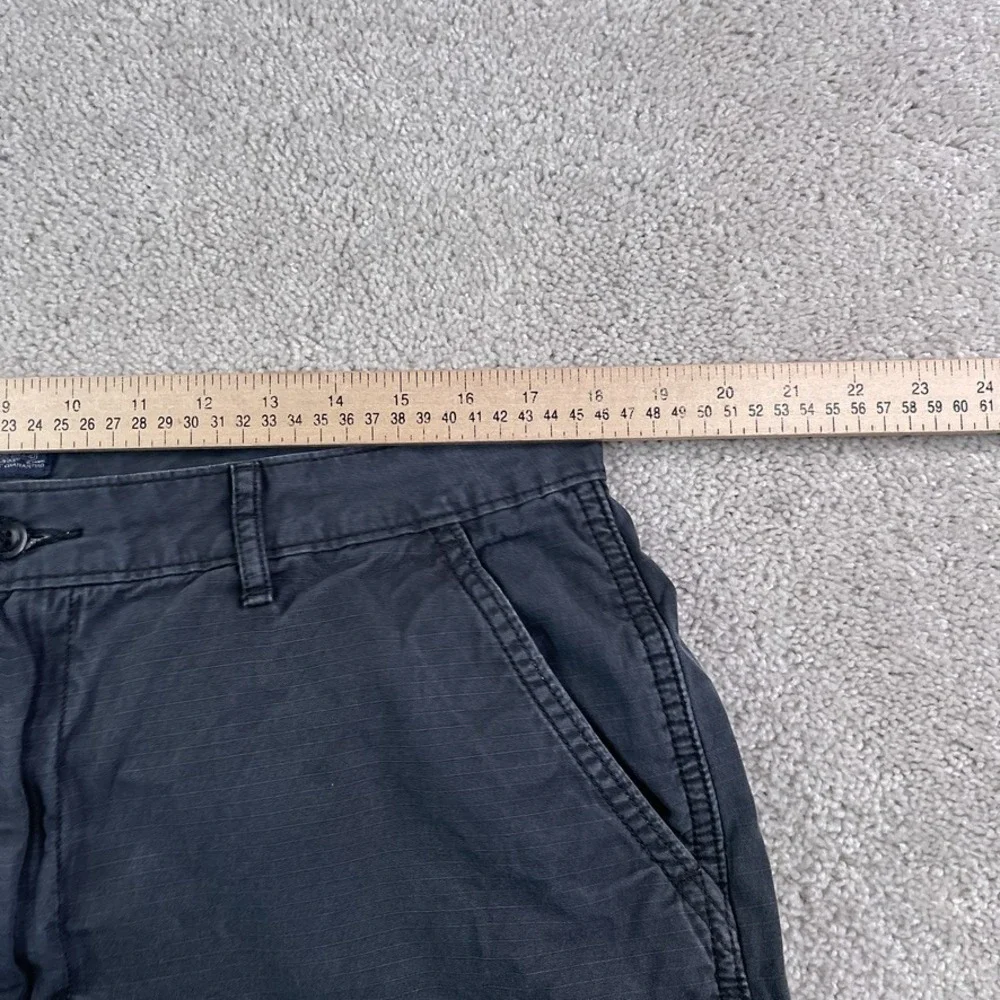 Levis Shorts Mens 36 Grey Cargo Utility Ripstop Tactical Flap Pockets‎
